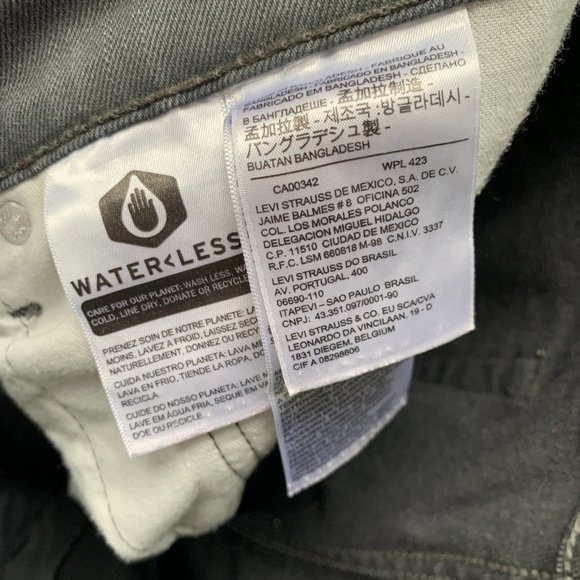 LEVI'S grey jeans slim fit - Picture 8 of 10